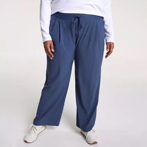 CALIA Women's Truelight Wide Leg Pant XXL Ardosia Slate Blue